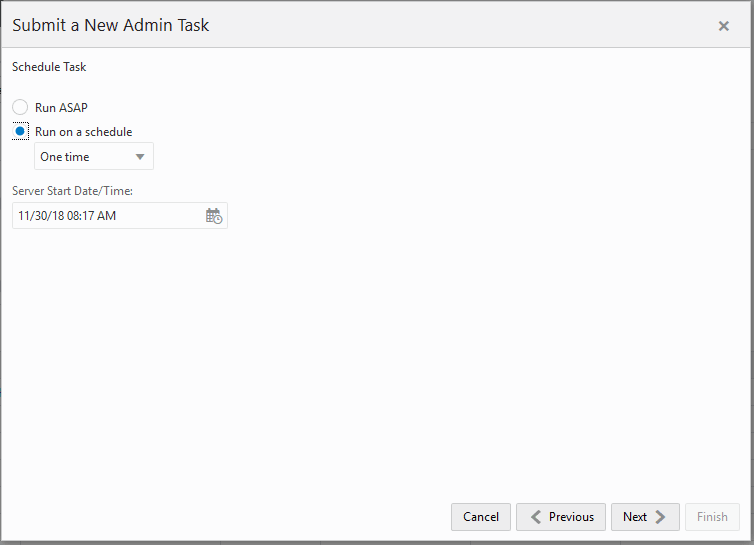 This image shows Schedule Task. This image shows Schedule Task.