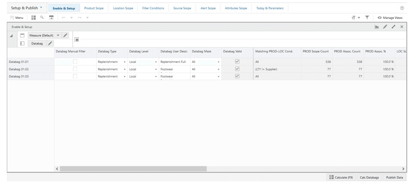 Setup View Setup View