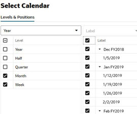 Workspace Wizard: Select Available Calendar Positions