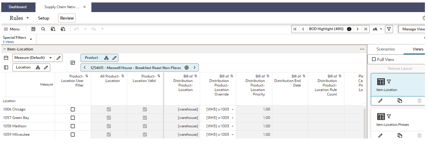 Override the Rules Setup