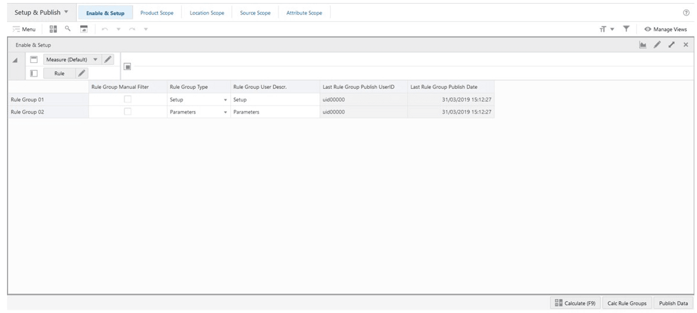 Enable & Setup View