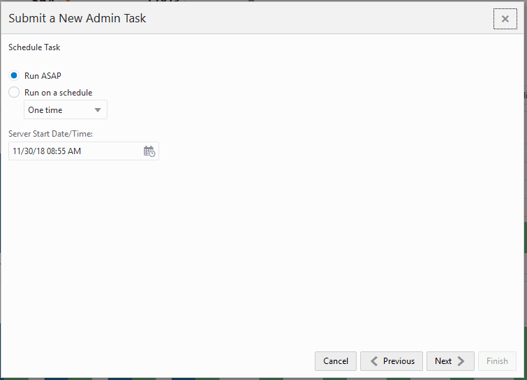 This image shows Schedule Task. This image shows Schedule Task.