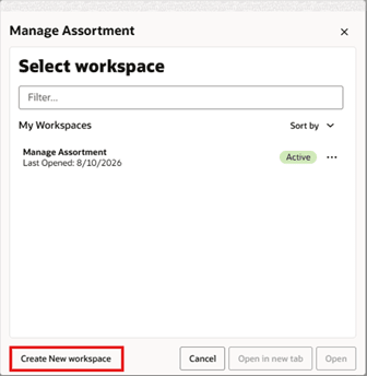 Assortment Admin Wizard