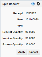 split receipt pop-up split receipt pop-up