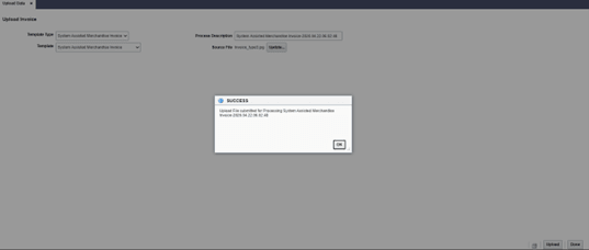 Confirmation Message