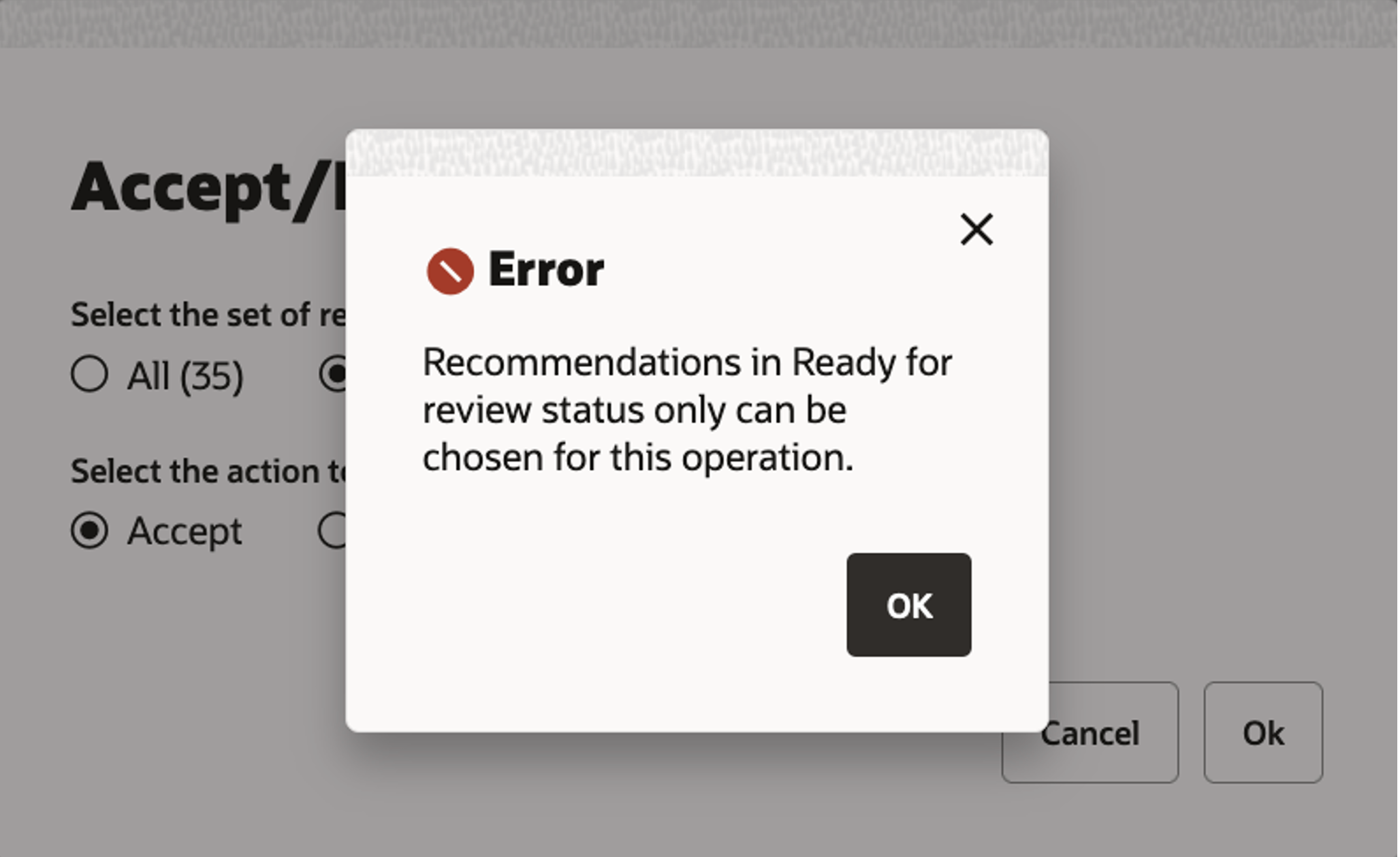 This image shows a review message. This image shows a review message.