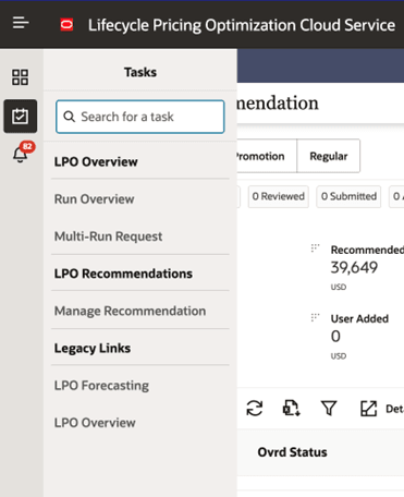 This image shows lpo tasks.
