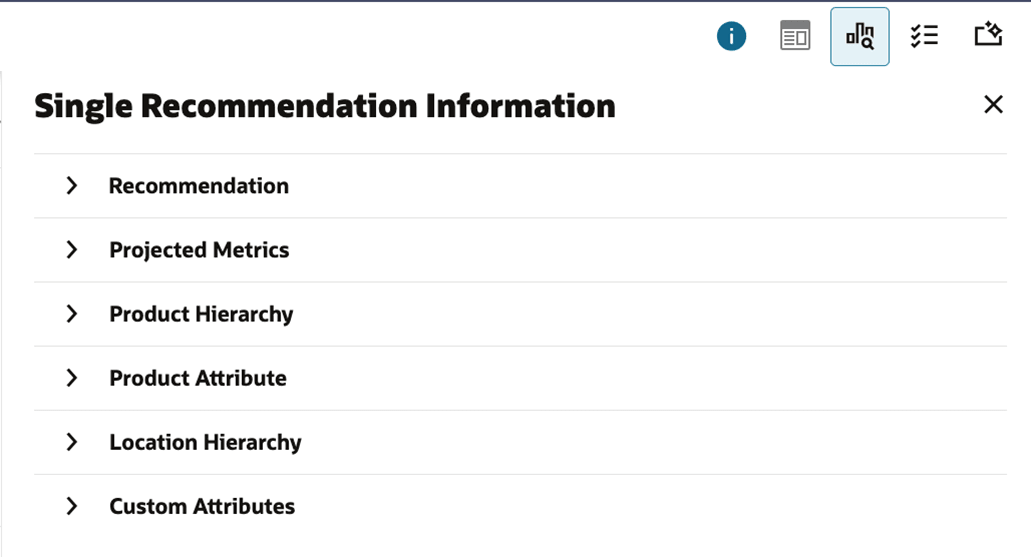 This image shows bicontextual single recommendation