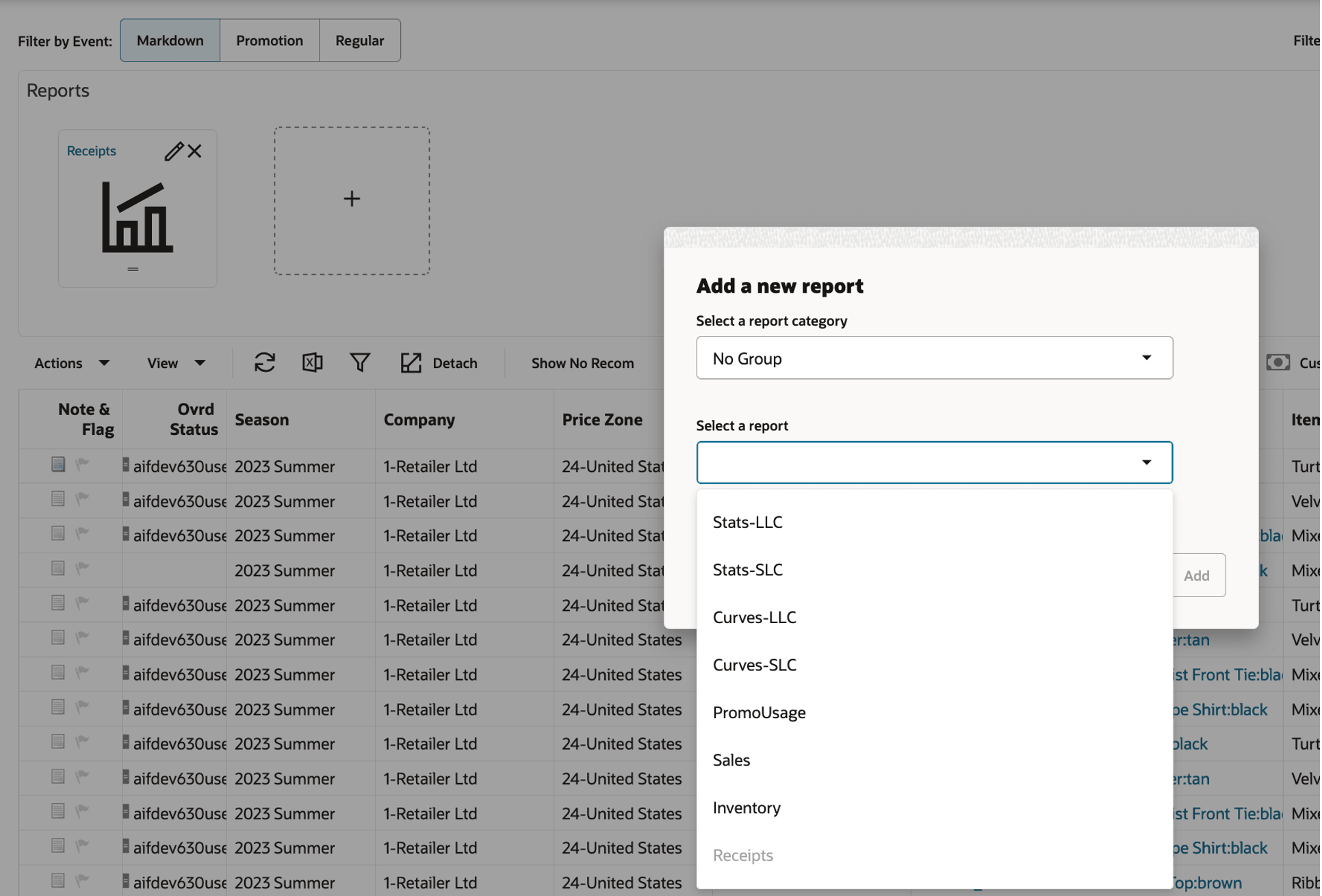 This image shows reports.