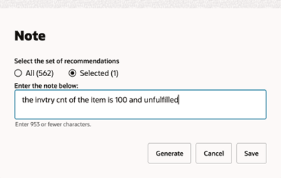 This image shows update note
