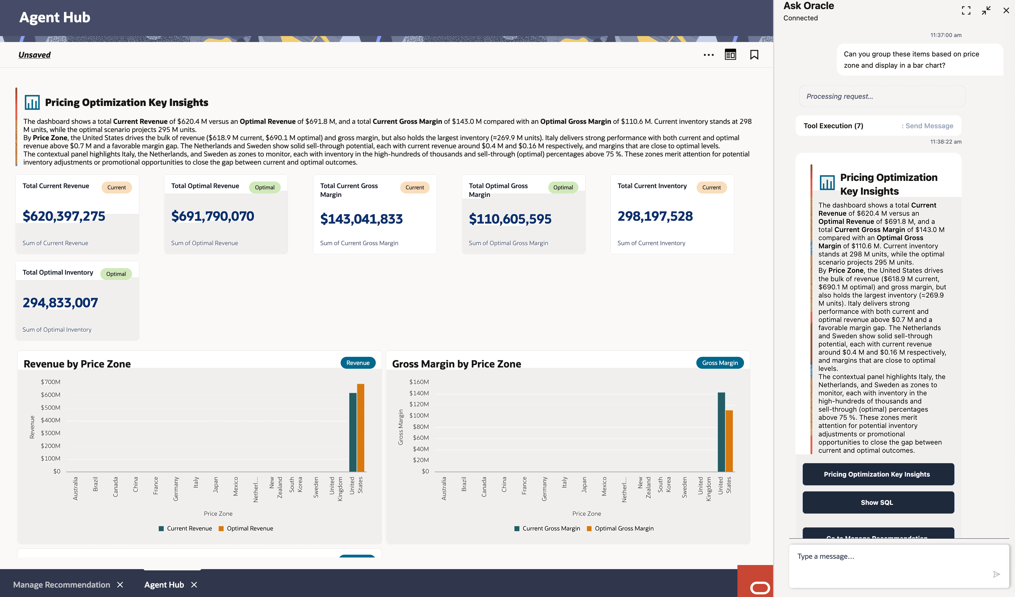 Screenshot for Dashboard Agent