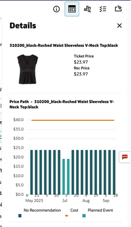 This image shows bicontextual item details
