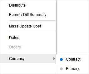Contract More Actions Menu Contract More Actions Menu