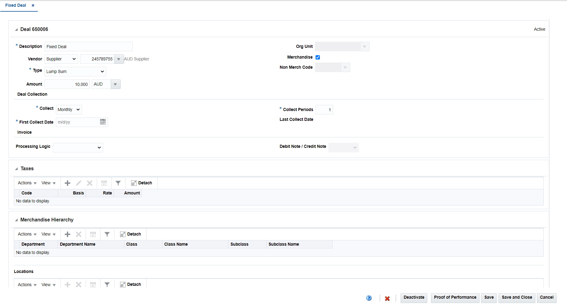 Fixed Deal Page Fixed Deal Page