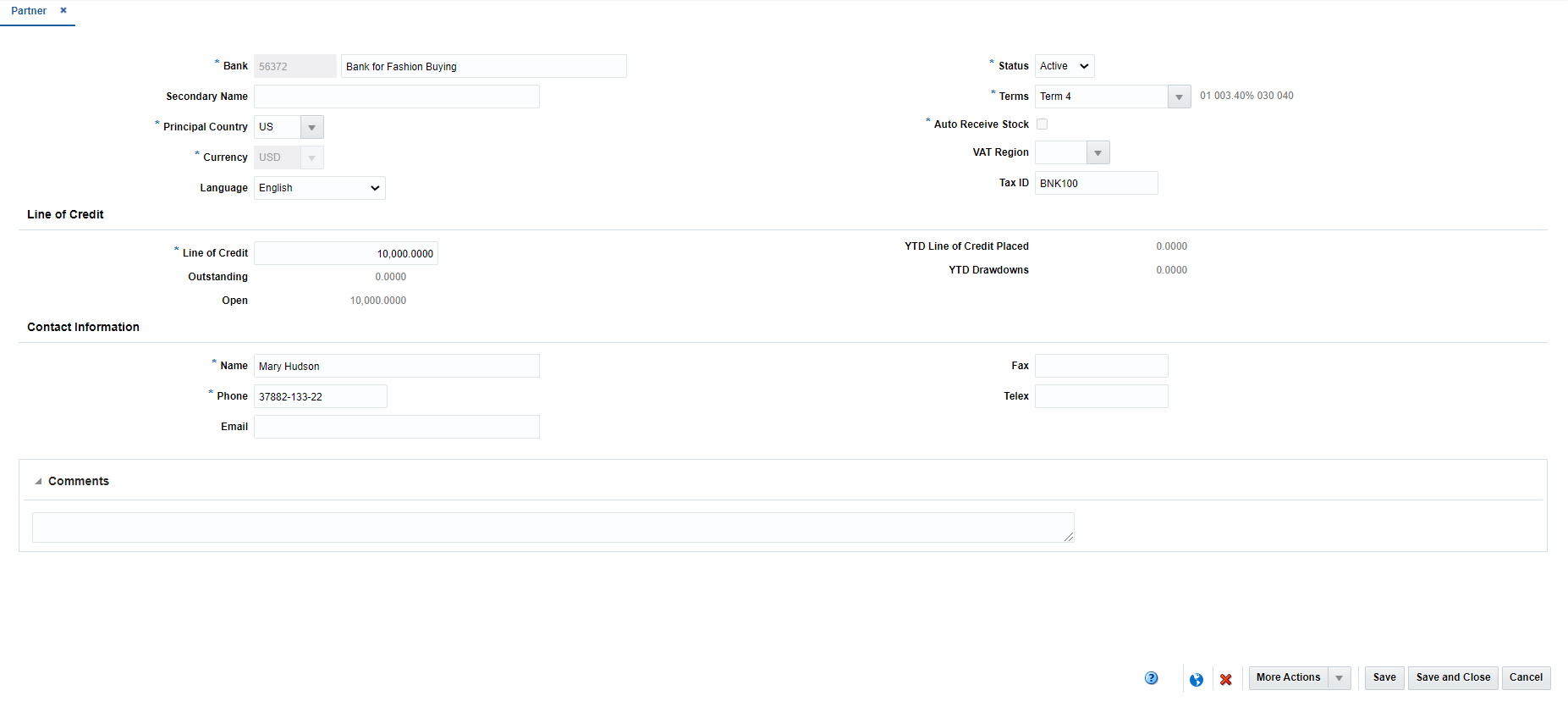 Partner Page Partner Page