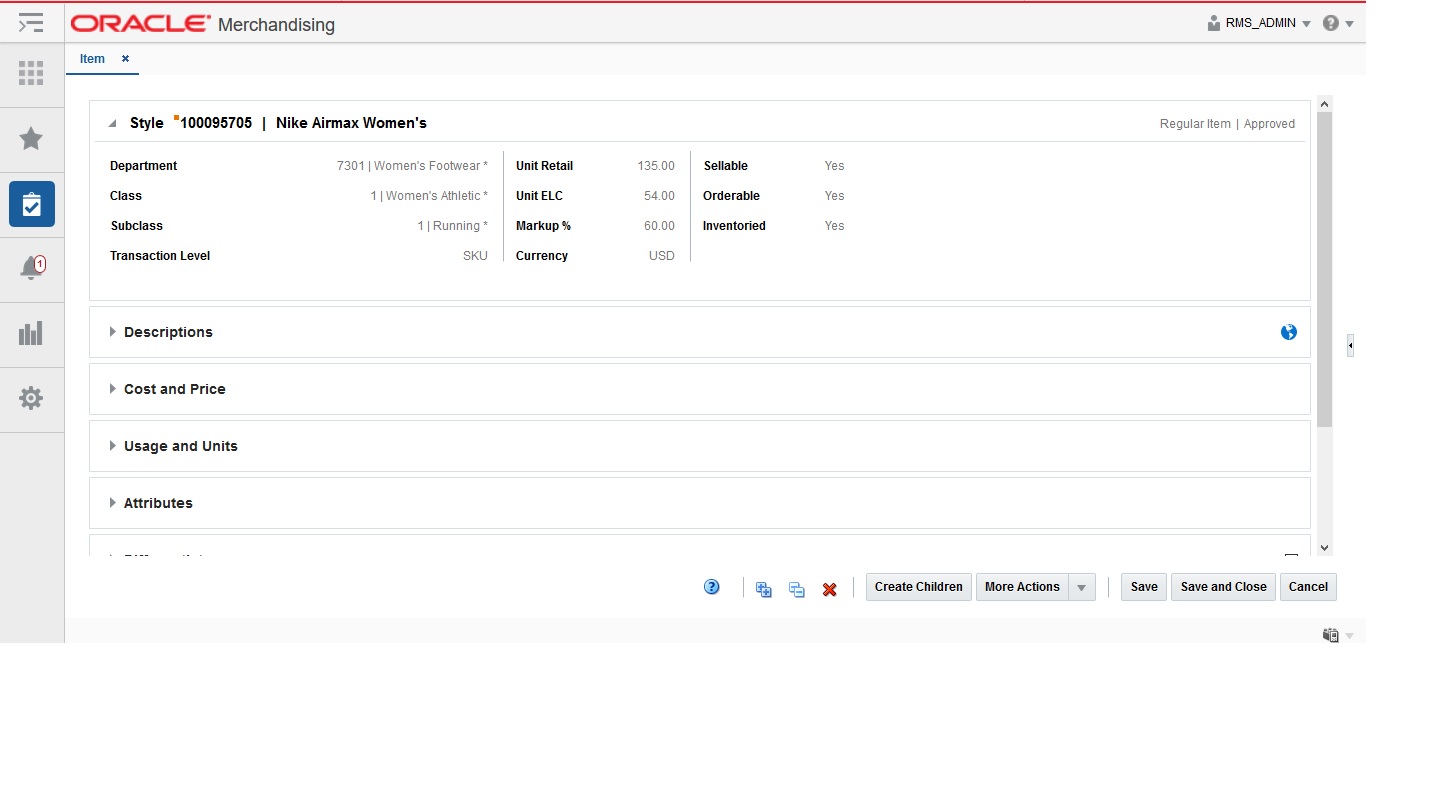 Item Main Page Item Main Page