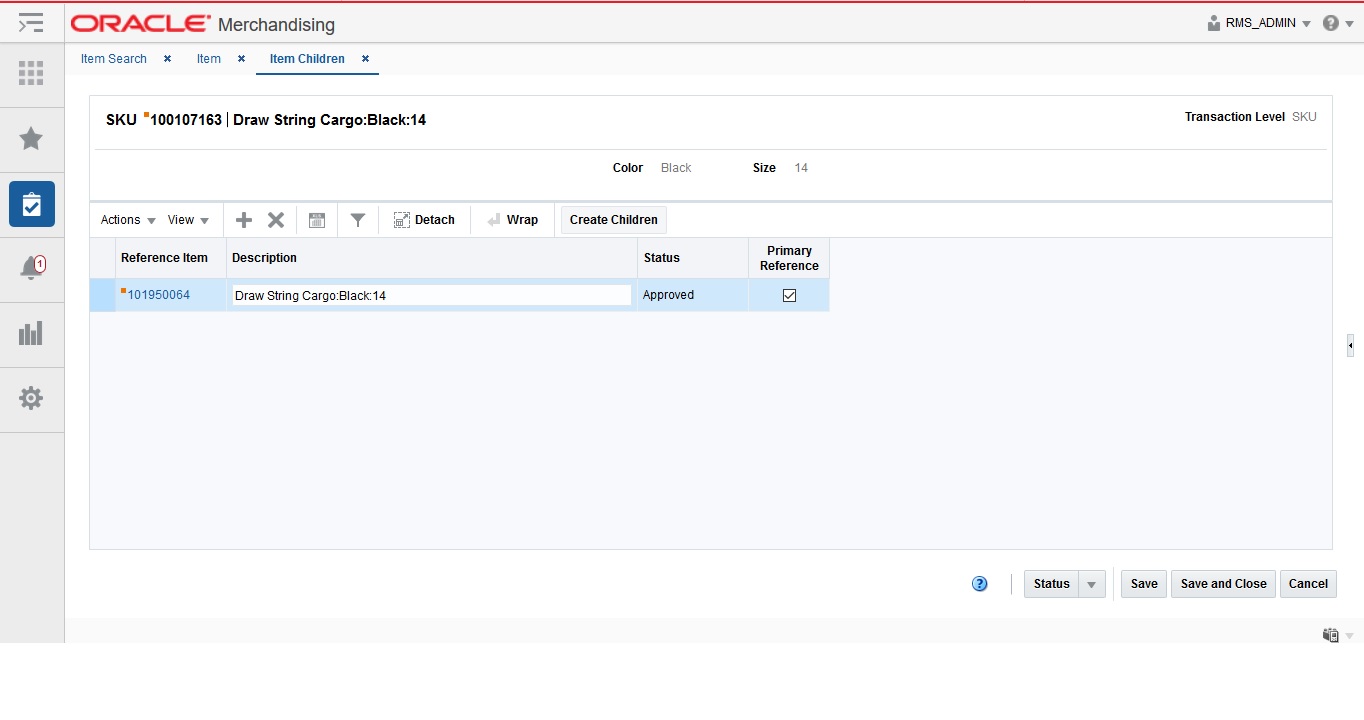 Item Children Page Item Children Page