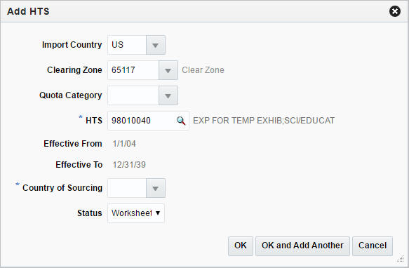 Add HTS window Add HTS window