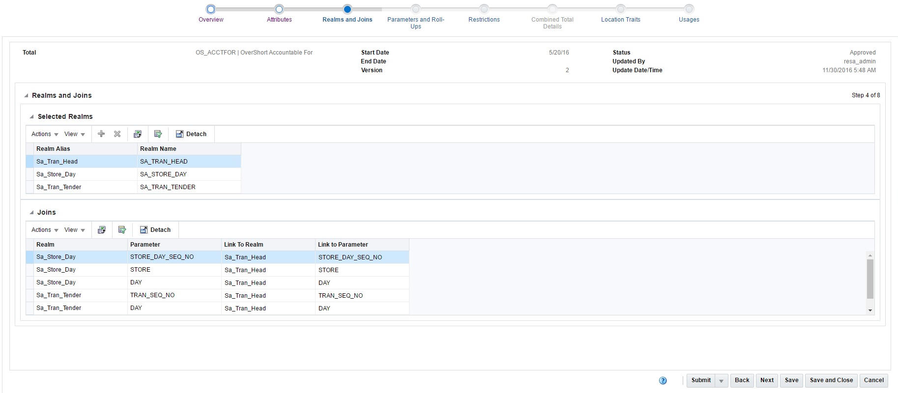 Realms and Joins Window Realms and Joins Window