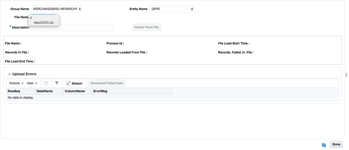 Select Filename to Load Select Filename to Load