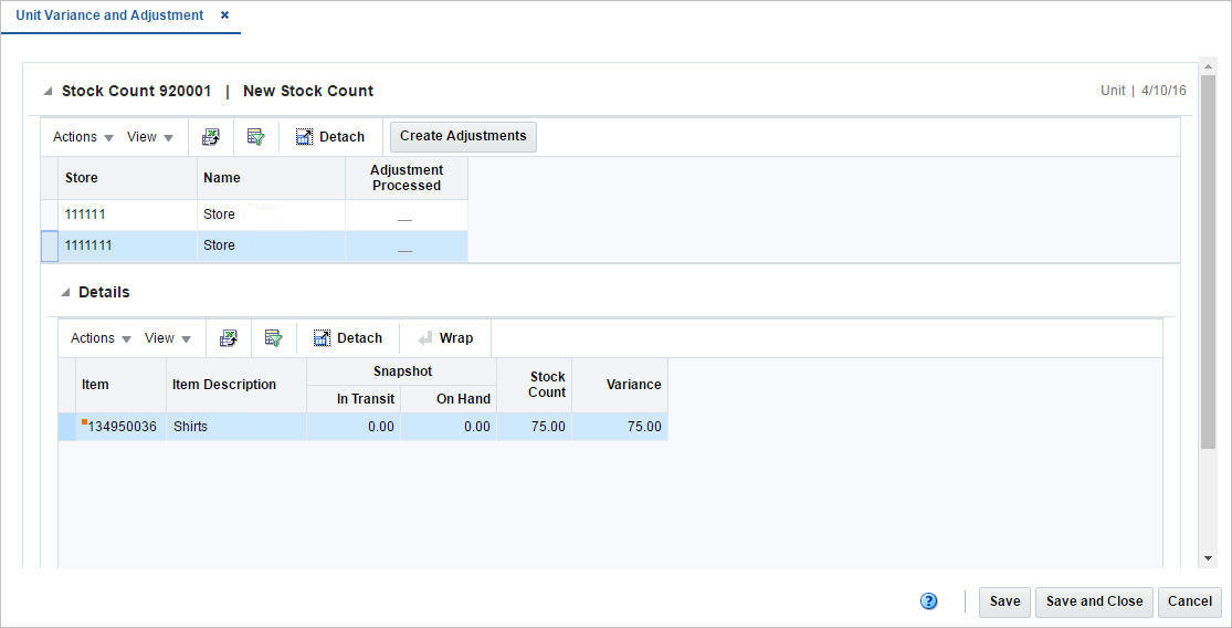 Unit Variance and Adjustment window