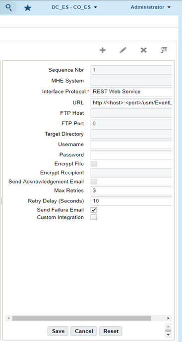 Output Interface Configuration Output Interface Configuration
