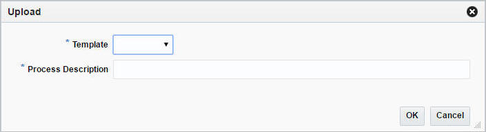Upload from Staging window Upload from Staging window
