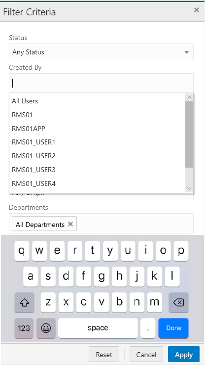 Created by Search