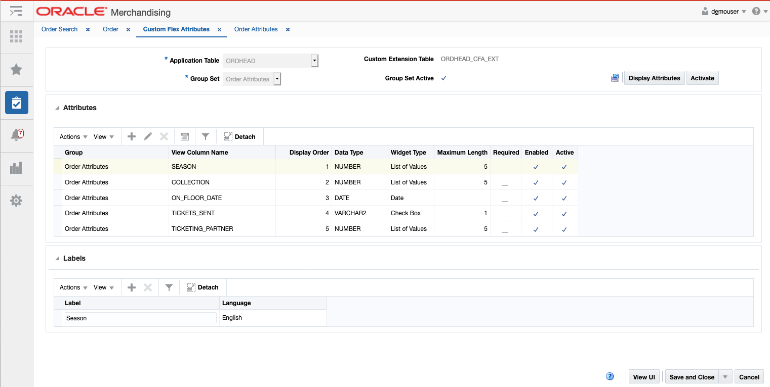 Custom Flex Attributes Custom Flex Attributes