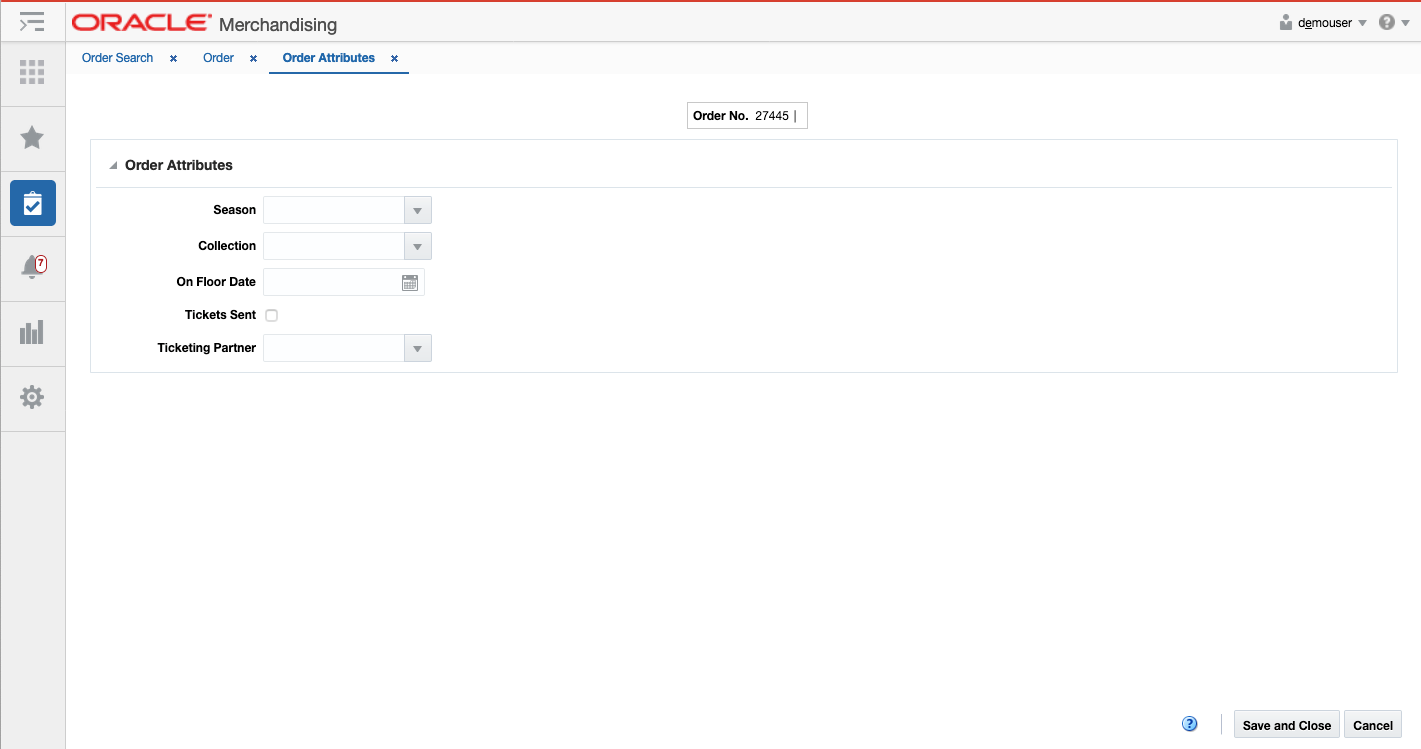 Flex Attributes Order Attributes Flex Attributes Order Attributes