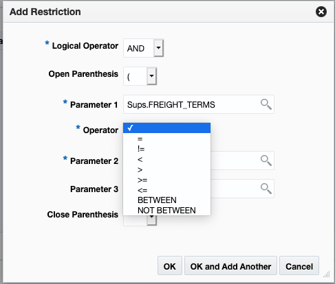 Add Table Values Restriction to Validation Add Table Values Restriction to Validation