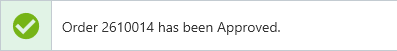 Approval Notification