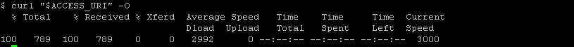 Sample Download Response