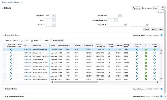 Data Steward Dashboard
