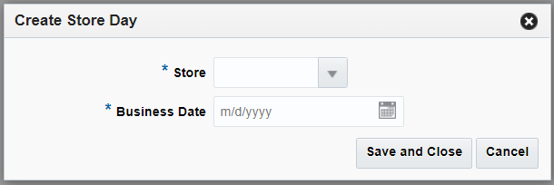 Create Store Day