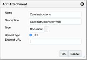 Add Attachment Pop-up Add Attachment Pop-up