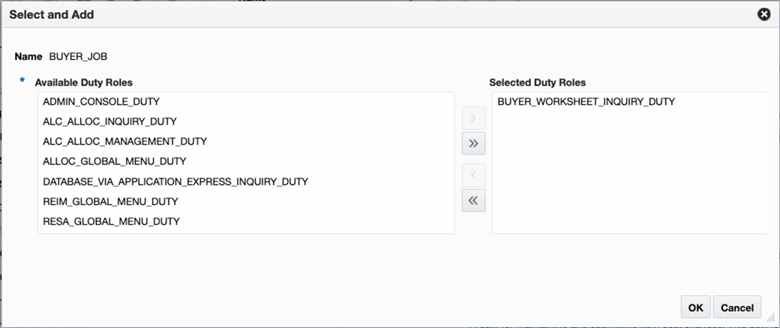 This image shows the Select and Add page. This image shows the Select and Add page.