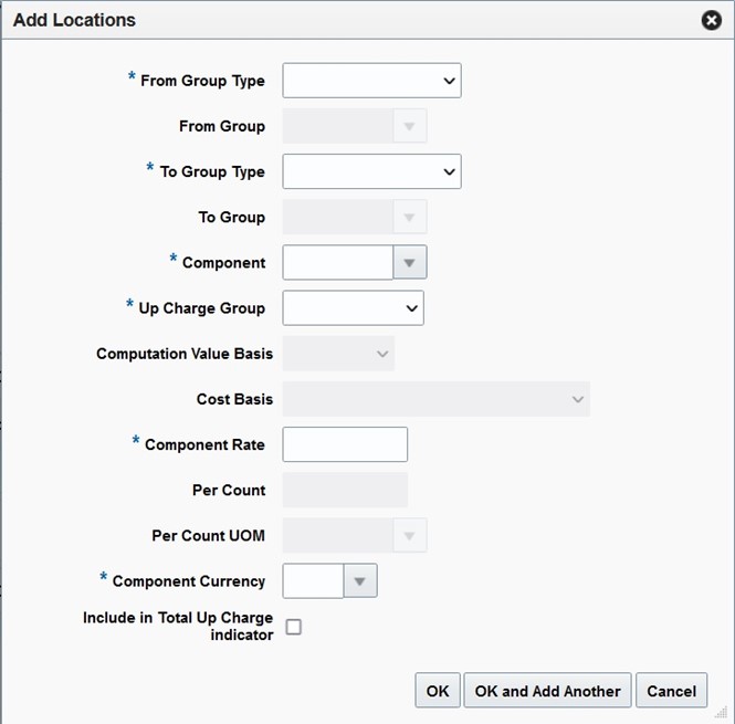 Add Locations Page