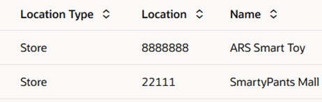 Table View - Column Sorting Buttons