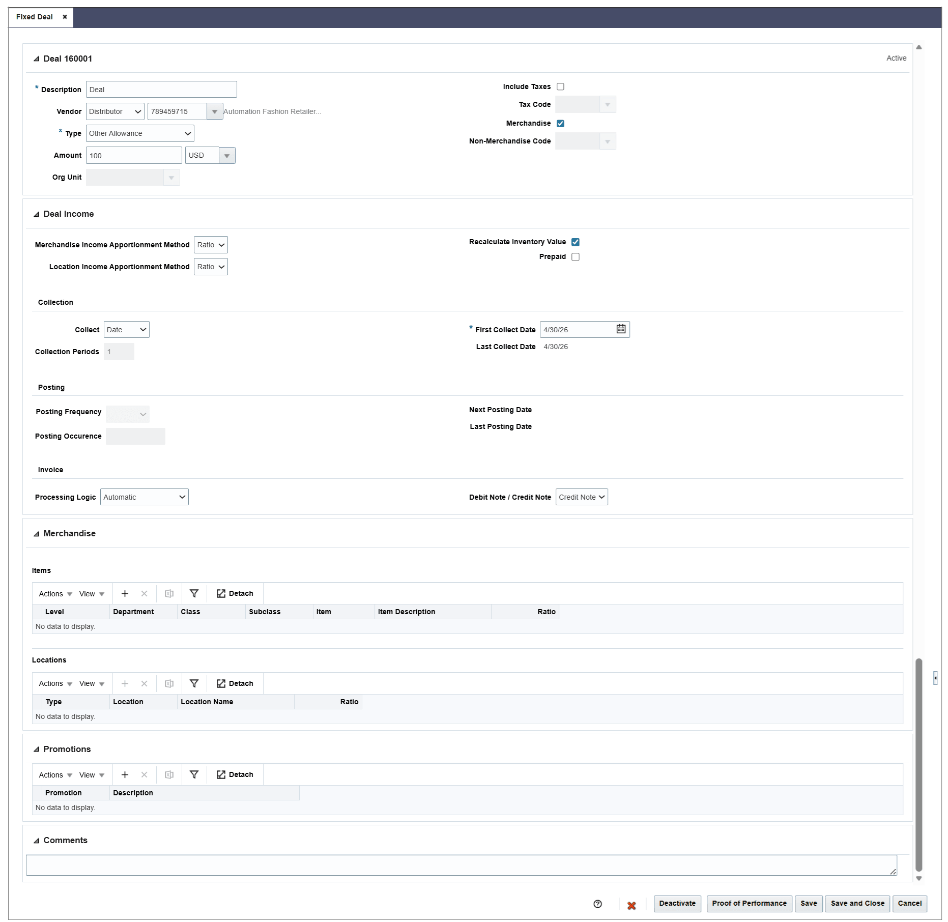 Fixed Deal Page Fixed Deal Page