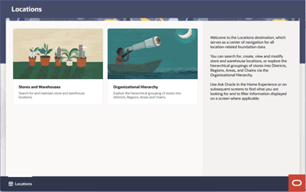 Locations Destination Landing Page