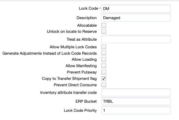Define Lock Code Define Lock Code