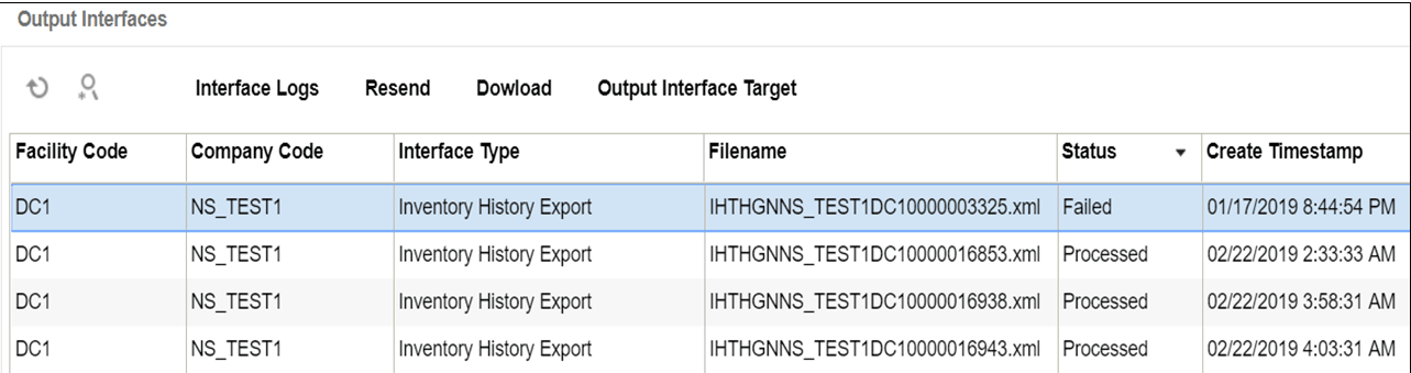 Output Interfaces Output Interfaces