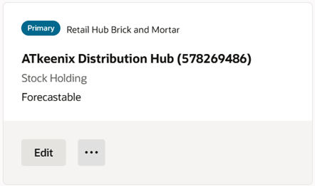 Virtual Warehouse Card