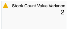 Stock Count Value Variance Tile