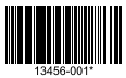 Illustrates the bar code.