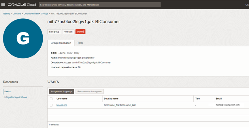 assign user to groups
