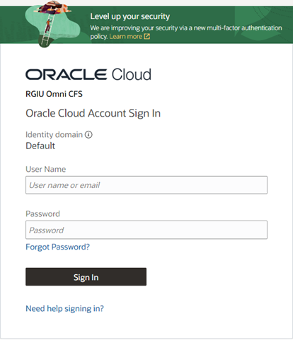 OACS login