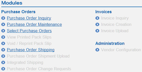 Illustrates all models, with some greyed out if they are unavailable to the user. Illustrates all models, with some greyed out if they are unavailable to the user.