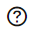 Illustrates the question mark icon.